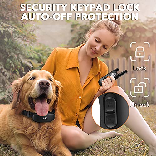 DOG CARE Dog Training Collar -Dog Shock Collar with Remote Provides 3 Training Modes, Beep, Vibration and Shock, 1000 FT Contral Range Dog Shock Collar for Small Medium Large Dog, Safety Keypad Lock - Image 4
