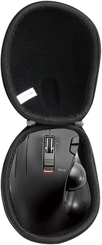 Hermitshell Funda rígida de viaje para ELECOM para zurdos de 24 GHz inalámbrico fácil control de pulgar funda para ELECOM M-XT4DRBK