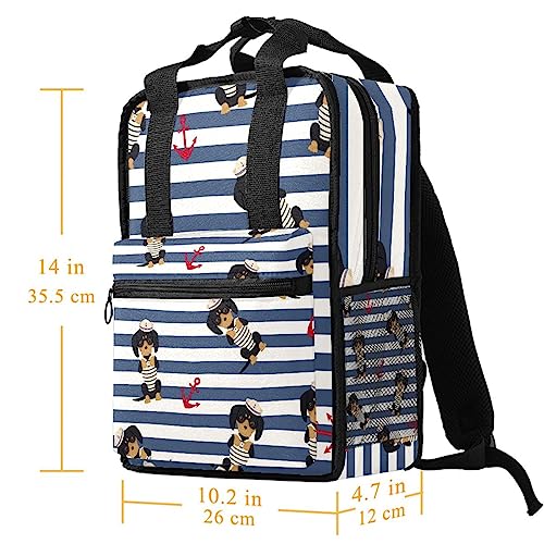 Sac à dos garçon teckel multicolore pour stimuler l'imagination - 5
