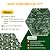 Artificial Ivy Privacy Fence Screen, 120x40 inch Dense Leaves Fence Panel, Super Privacy Greenery Wall Faux Ivy Greenery Backdrop Ivy for Patio, Balcony, Garden, Backyard Indoor Outdoor Decor