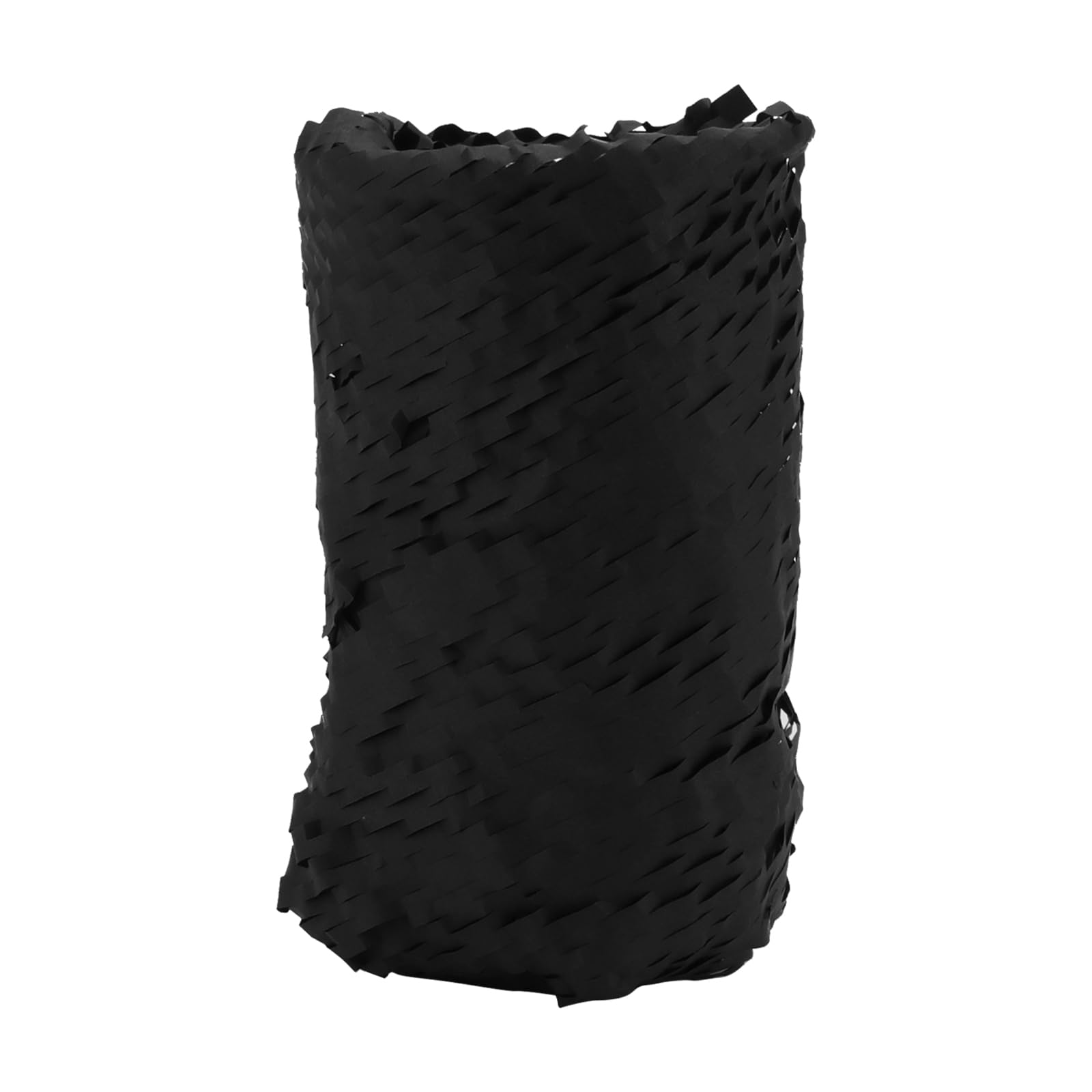 FUNSUEI Emballage papier coussin enveloppe, nid d'abeille rouleau de papier emballage perforé 38 cm x 50 m, emballage pour déménagement expédition Breakables，Alternative d'emballage bulle, noir