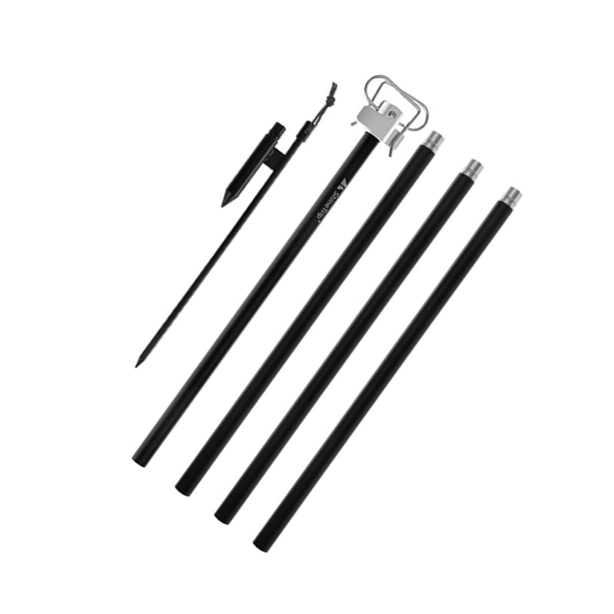 TOYANDONA Supporto per Lampada A Doppia Testa Lanterna A LED da Campeggio Portalampada in Metallo Supporto per Lampada da Esterno Palo per Lampada da Esterno Palo per Lampada da