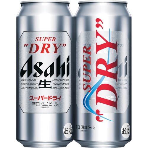 Asahi Super Dry Beer Can 24 x 500ml