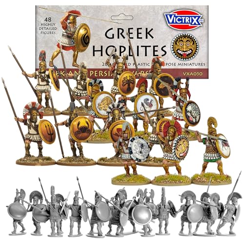Miniaturas Figuras de Acción Hoplitas Griegos 48 Pzas miniatura 1