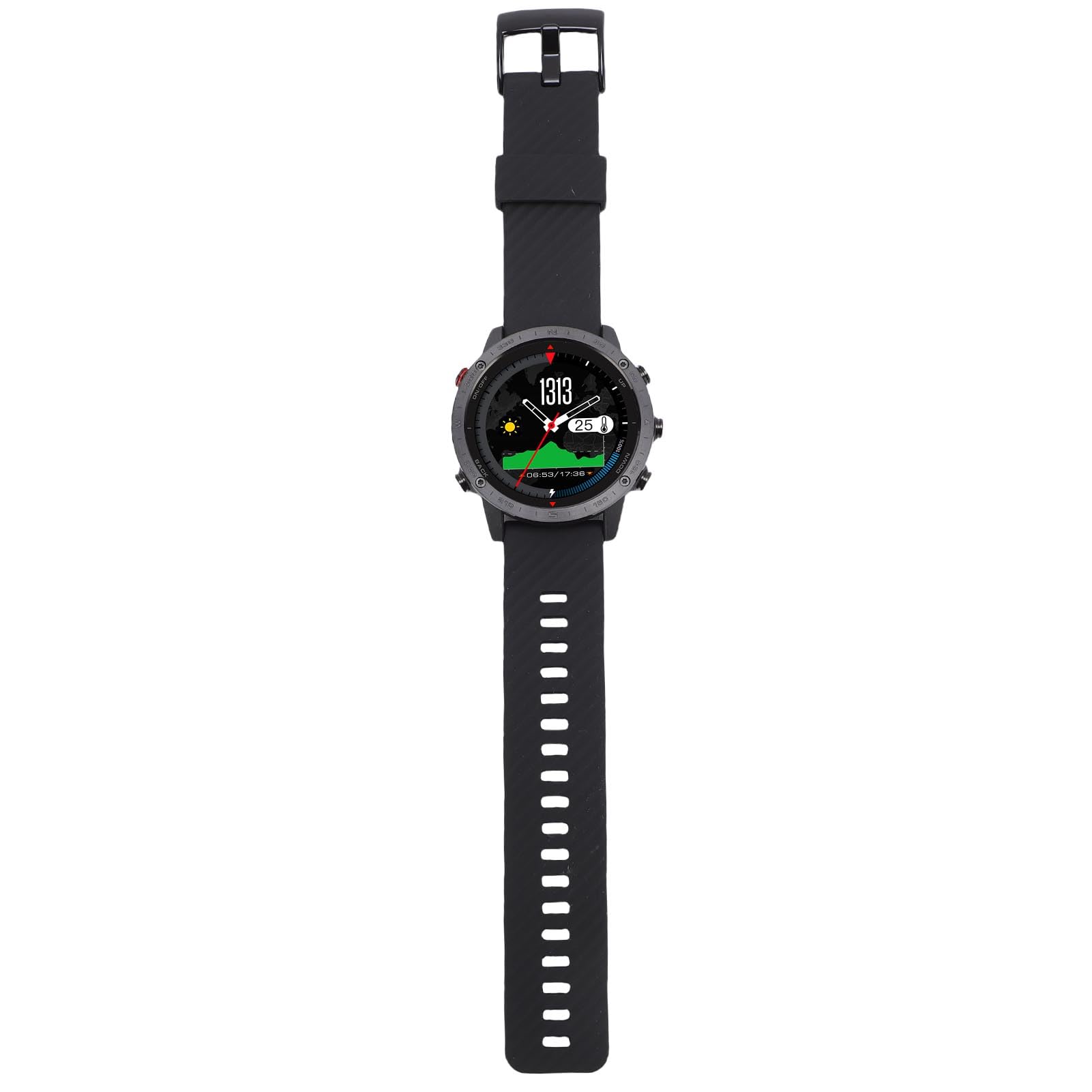 Naroote Smartwatch, Orologio Subacqueo in Lega Ti, Orologio Sportivo con Sensore di profondità, Barometro e Batteria a Lunga Durata, Impermeabile Fino a 50 M, Ideale per Immersioni Professionali,