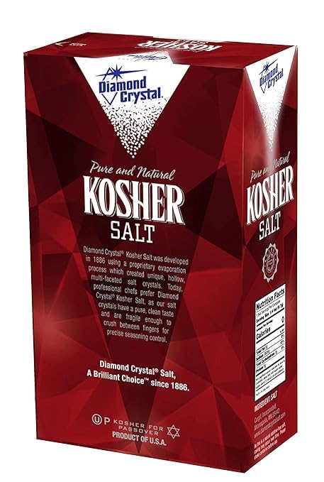 Diamond Crystal Kosher Salt, 3LB, Pack of 9, Full Case