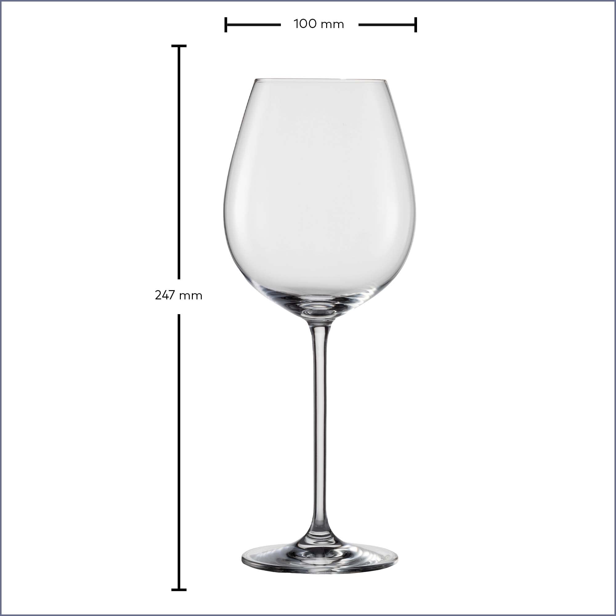 SCHOTT ZWIESEL Witte wijnglas Vinos (set van 4), sierlijke wijnglazen voor witte wijn, vaatwasmachinebestendige Tritan-kristalglazen, Made in Germany (art. nr. 130012), kristal