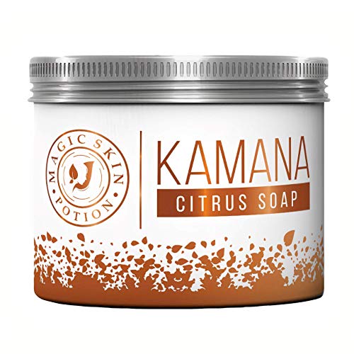 Kamana Citrus Soap 4 oz | Moisture and pH balancing cleanser for acne, discoloration, and moisture control