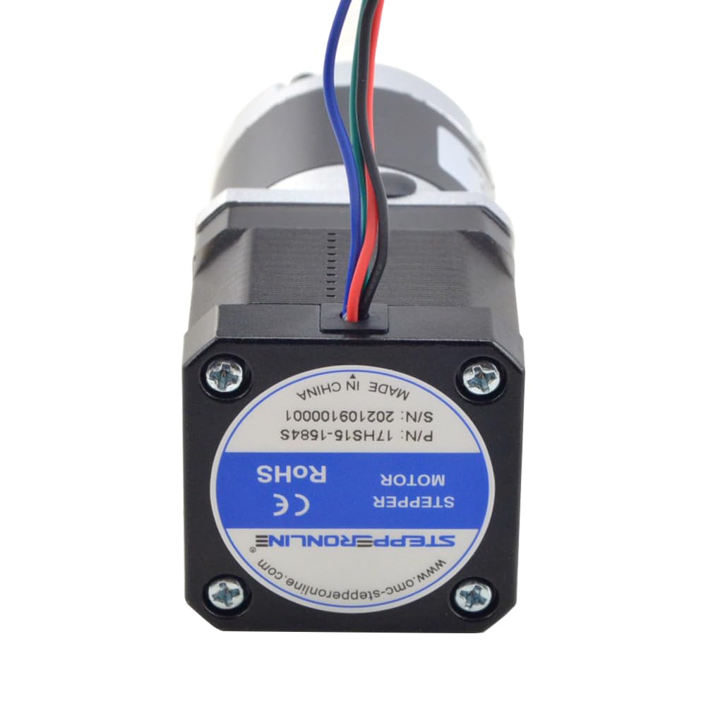 STEPPERONLINE Nema 17 Getriebe Schrittmotor L=39mm 50:1 50arcmin