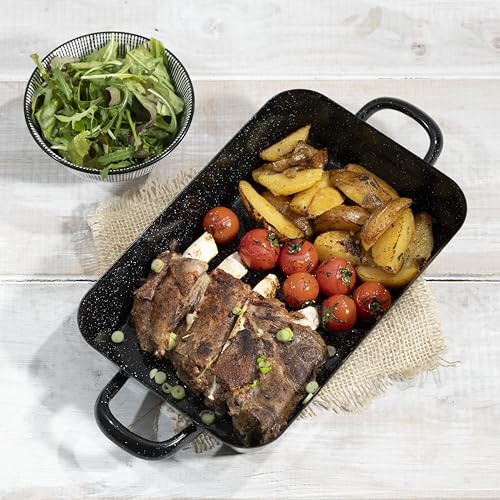 LANDPERLE Cotes De Porc Confites ca. 500g | Schweinerippchen Confit vakuum-gegart & gegrillt | Schweinefleisch | ohne künstliche Zusatzstoffe Geschmacksverstärker u. Konservierungsstoffe (1)
