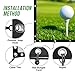 Keoltuo Golf Simulator Impact Screen Professional 3D Air Mesh Screen for Home/Indoor Training, Golf Projector Hitting Net for Practice with Grommet Holes,7 Size Options (11.8 x 8.8 ft)
