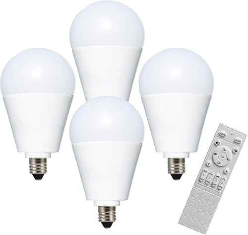 VYAOMLI Bombillas LED inteligentes con base E12 de 2.4 GHz, bombilla LED regulable de 6 W, equivalente a 40 W, temperatura de color ajustable (2700