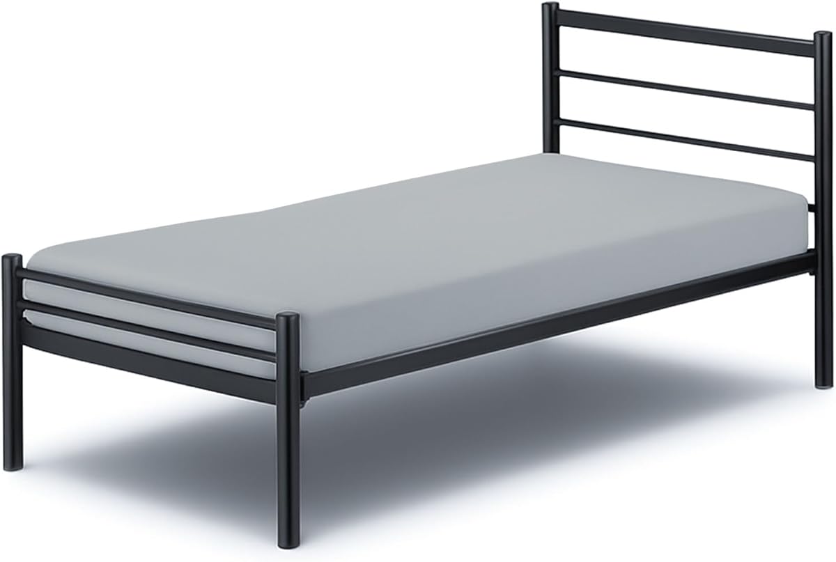 Cottington Lane Cot Fitted Sheet 28 x 75, 100% Brushed Microfiber, 1 PC Cot Size Bottom Sheet Only, Perfect for Narrow Twin, Camp Bunk, Army Cots, Trifold Mattress, Guest Bed Replacement, Light Grey