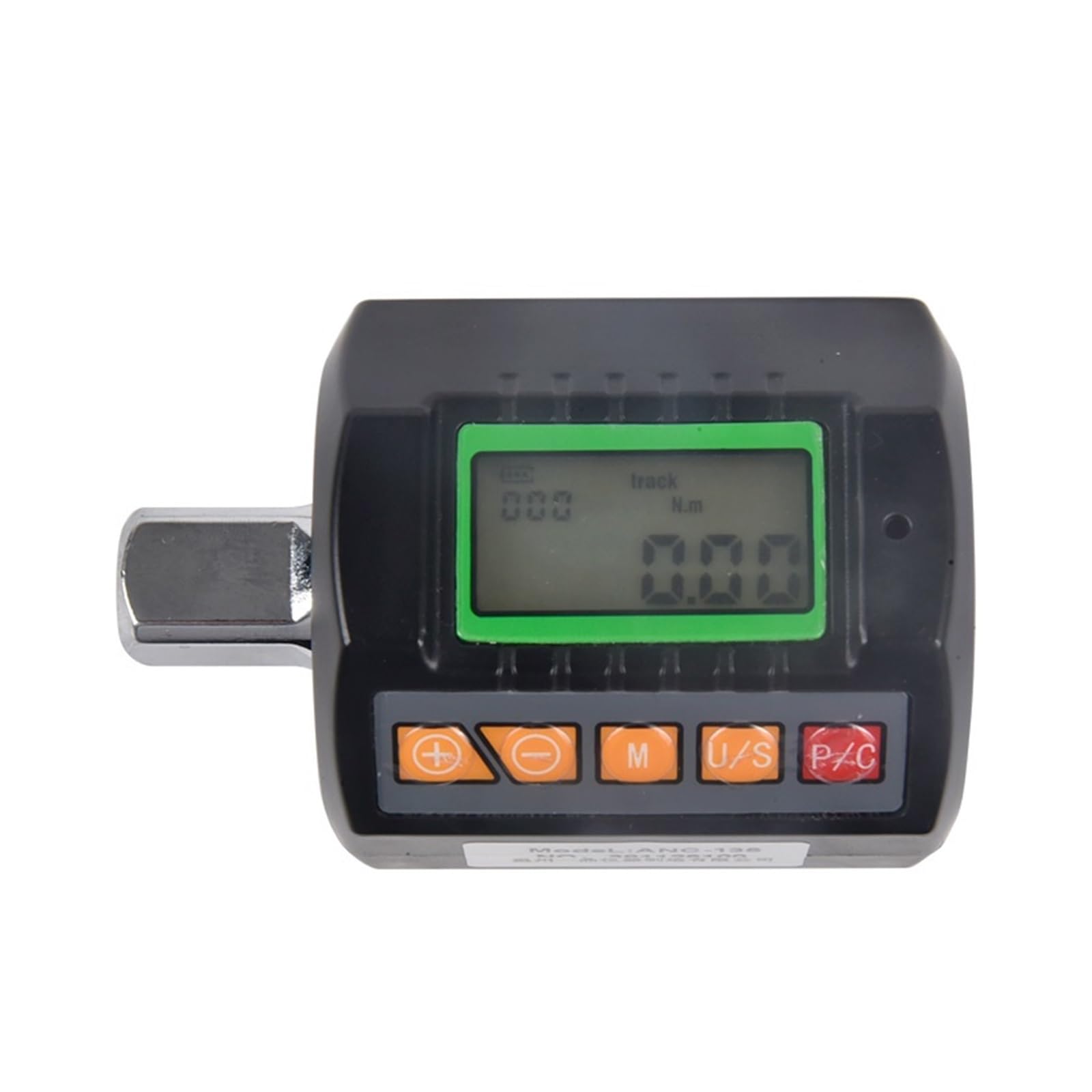 Cyfrowy adapter klucza dynamometrycznego Elektroniczny klucz dynamometryczny 1/2 cala 2-200 Nm regulowany profesjonalny cyfrowy klucz dynamometryczny rower (kolor: 13,5-135 Nm)
