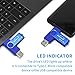 AVOMOCO 3.1 512GB 3 in1 High Speed Photo Backup Flash Drive for Android Phones wtih Type C/Micro Port&Tablets&PC. Photo-Stick-for Samsung Phones,LG,Google,Hua Wei.Moto, one Plus.etc