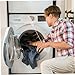 TOPPERFUN Dryer Lint Cleaning Brush Multi-Functional Rolling Washing Machine Brush for Deep Cleaning Lint Dust and Pet Hair Reach Areas
