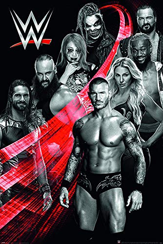 Close Up Poster WWE - Superstars Swoosh (61cm x 91,5cm)