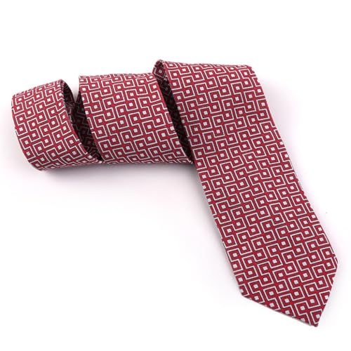 Corbata formal para hombre con diseño impreso 7.5 cm miniatura 2