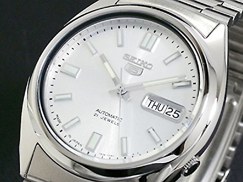 Image of Seiko Series 5 Automatic Silver Dial Men's Watch SNXS73J1