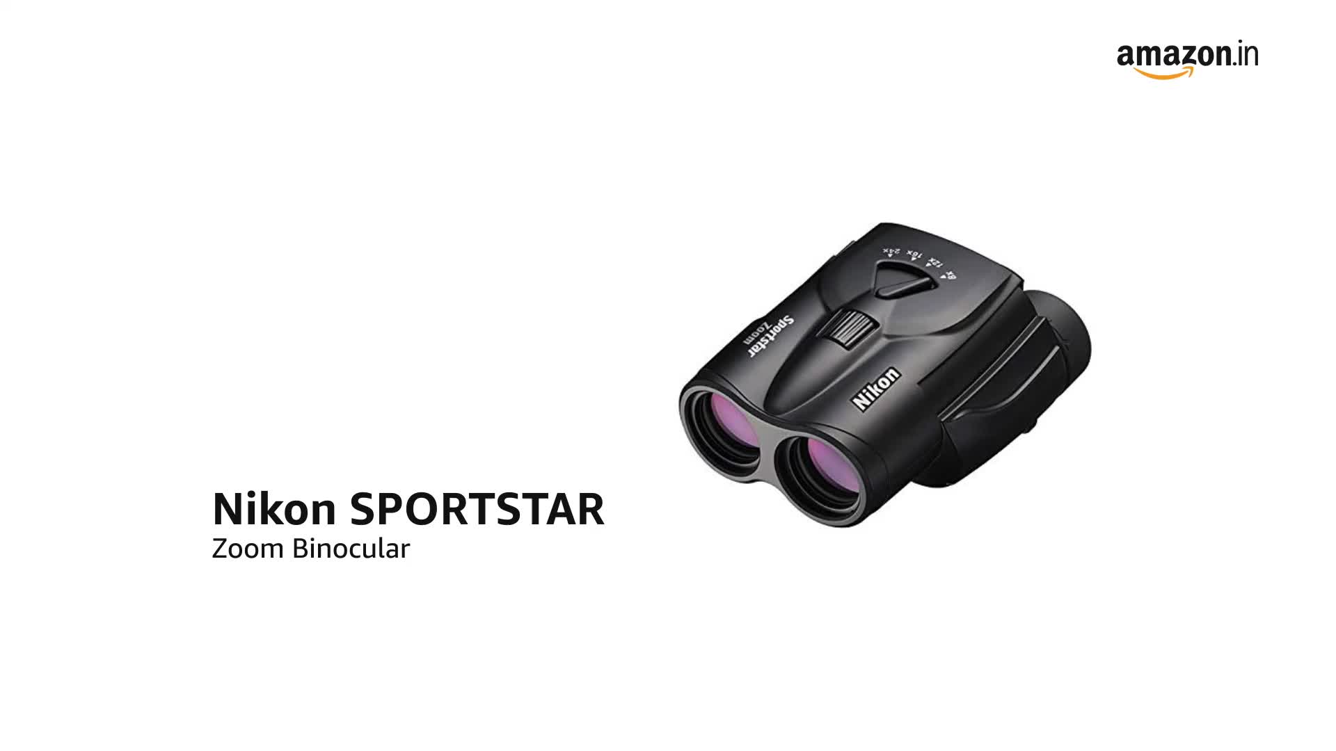 Buy Nikon SPORTSTAR Zoom 8-24×25 Binocular (Black) Online at Buy Nikon SPORTSTAR Zoom 8-24×25 Binocular (Black) Online at
