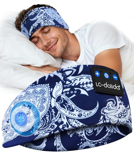 LC-dolida Schlafkopfhörer für Seitenschläfer