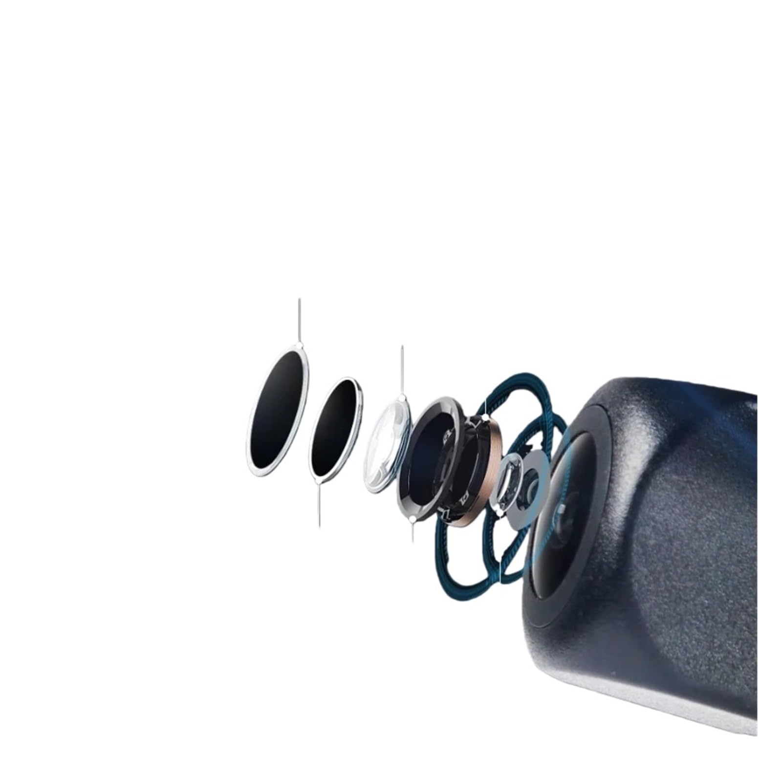 Telecamera di parcheggio for auto con visione posteriore a 170 gradi, impermeabile universale AHD Sony/MCCD, 1080P, con lente fisheye, visione notturna Starlight, Compatibile Per tutti