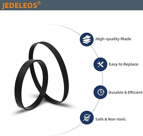 Miniatura 2 de Juego de correas de repuesto para aspiradoras Hoover para toda la casa rebobinado para mascotas UH71255 UH71250 UH71251 UH71215 UH70205 UH71230 y