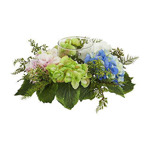 Nearly Natural Hydrangea Artificial Candelabrum