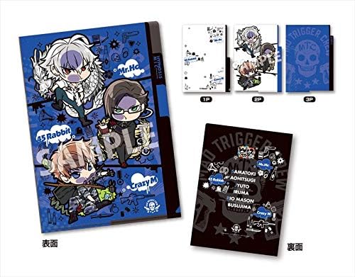 Amazon ぴた でふぉめ ヒプノシスマイク Division Rap Battle Mad Trigger Crew Vol 2 3ポケット クリアファイル アニメ 萌えグッズ 通販