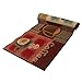 RugStylesOnline Kitchen Collection Coffee Lover Cappuccino Multi-Color Printed Slip Resistant Rubber Back Latex Contemporary Modern Runner Area Rug (9081) (20