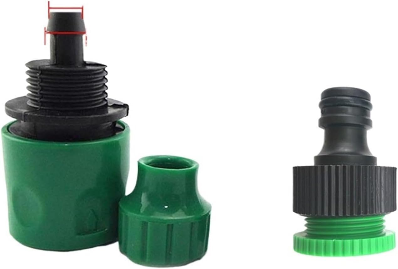 Wkhphmbeq Connect 811 Set Drip Irrigation Hose Quick Connector, 4/7Mm To 8/11Mm Barbed Coupling, Garden Water Tap Hose Fitting For Micro Irrigation System, 2 Pcs(,5Pcs)
