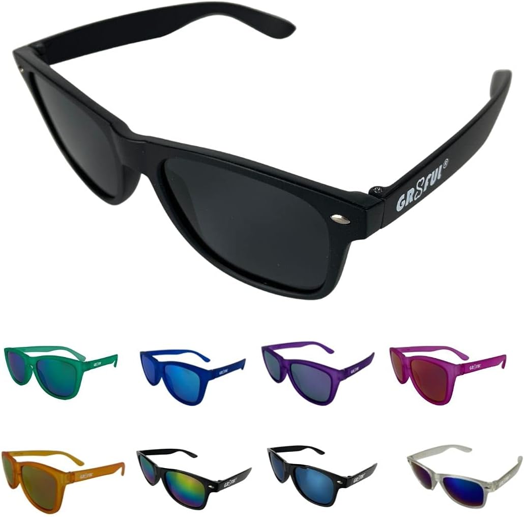 Sunglasses for Men & Women | Ladies & Mens Shades | Retro Sun Glasses for Outdoors, Hiking, Walking, Golf, Fishing, Cycling, Running
