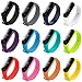 honecumi Colorful Strap Replacement for Xiaomi 3 Watch Band Wrist Strap Bracelet Adjustable Pattern Xiaomi Mi Band 3 Smartwatch Strap Bands for Men&Women-Xiaomi 3 Wrist Band-12 pcs