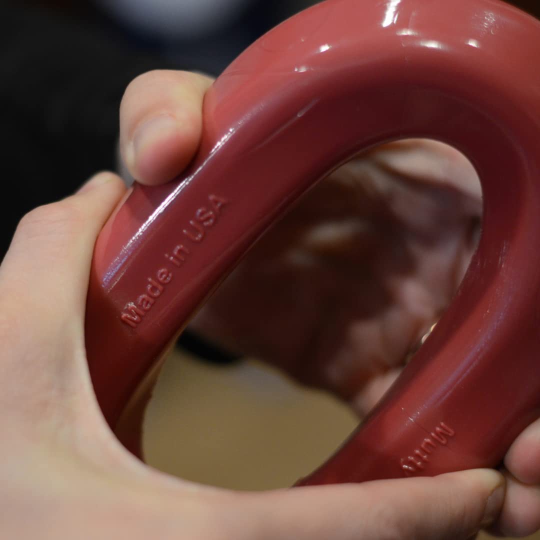 Mutty Anillo de masticación para perros, fabricado en Estados Unidos, material duradero de grado alimenticio para masticadores, una comida donada a refugios locales para cada juguete