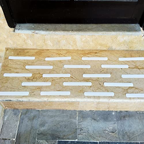 Compac Home Select Safe-T-Strips, Functional Bath Appliques For Tubs & Showers, Bath Stickers Non-Slip Keep Children, Elderly Safe From Slipping, 20 Count, White (31120) #TOP3