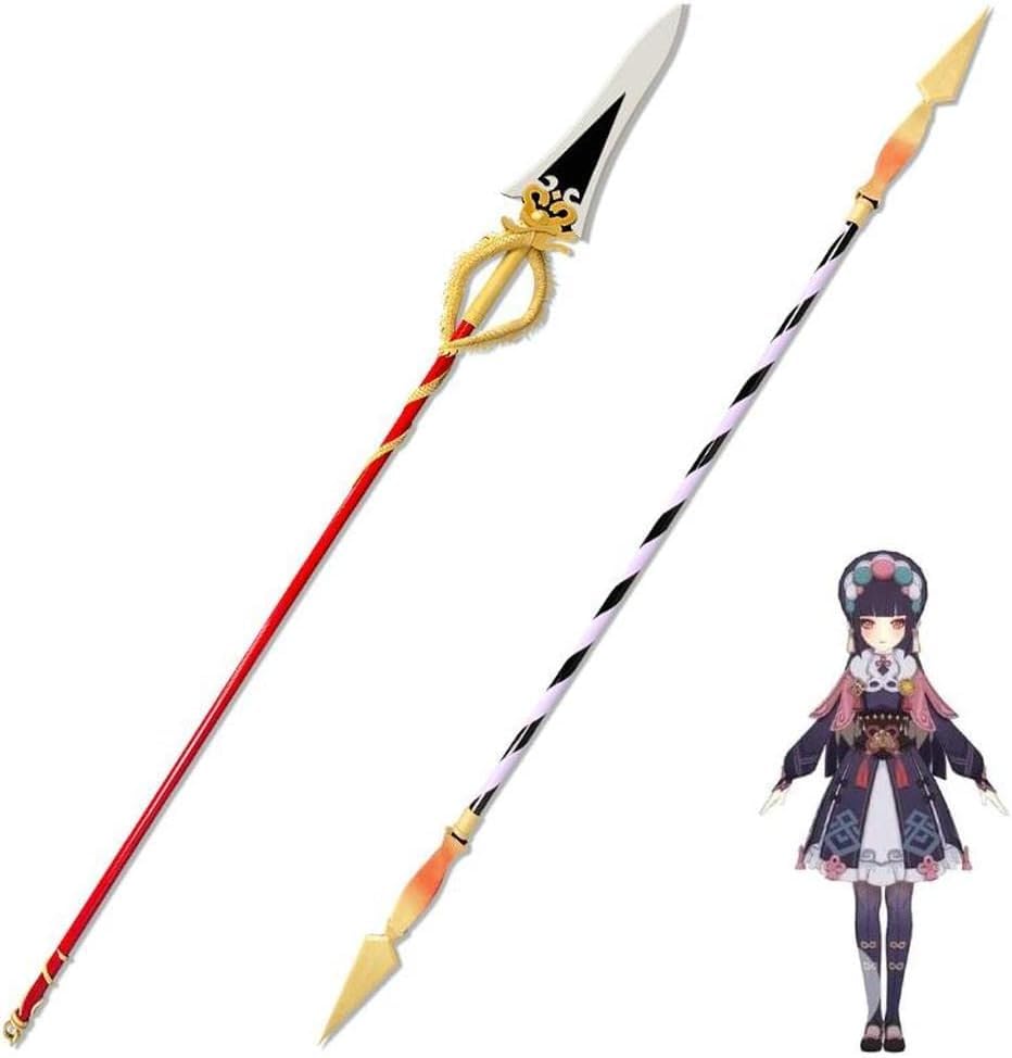 Amazon.co.jp: 原神 武器 道具 雲菫 コスプレ武器 道具 匣里灭辰 槍