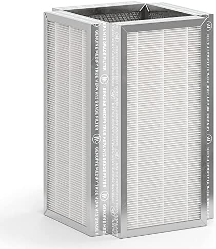 Medify MA-50 Genuine Replacement Filter for Allergens, Smoke, Wildfires, Dust, Odors, Pollen, Pet Dander | 3 in 1 with Pre-filter, HEPA and Activated Carbon for Removal to 0.3 Microns | 1-Pack image 4