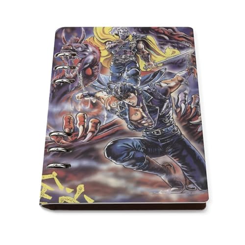 北斗の拳6 メモ帳 PUレザーノート 筆記本 日記帳 文房用具 オフィス用品 90枚紙 卒業記念品 ビジネス 学生用 プレゼント