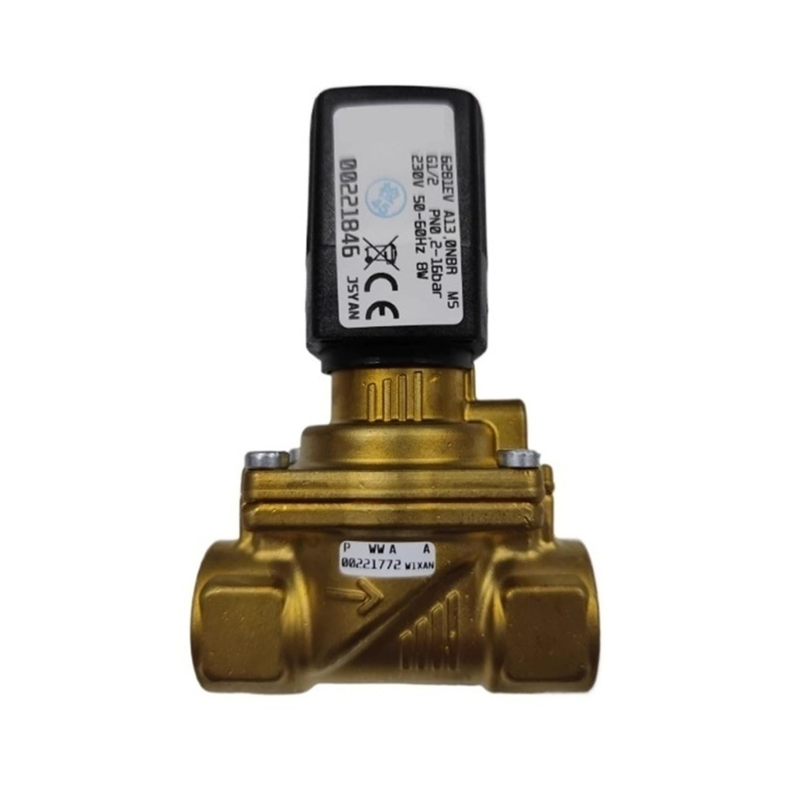 Électrovanne G1/2 230VAC Originale pour stopper les fuites de réseau