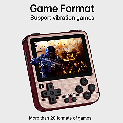 RG280V Retro Game Console Handheld Game Player Open Source System 2.8 polegadas IPS tela CNC Shell M