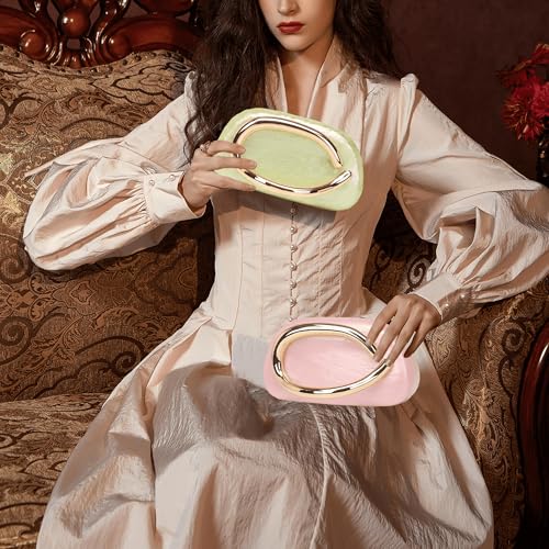 Image of Acrylic Clutch Purse for Women Marbling Evening Wedding Handbags Acrylic Shell Box Purses for Party Prom Cocktail