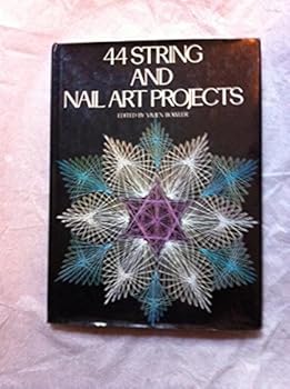 Hardcover 44 String and Nail Art Projects Book