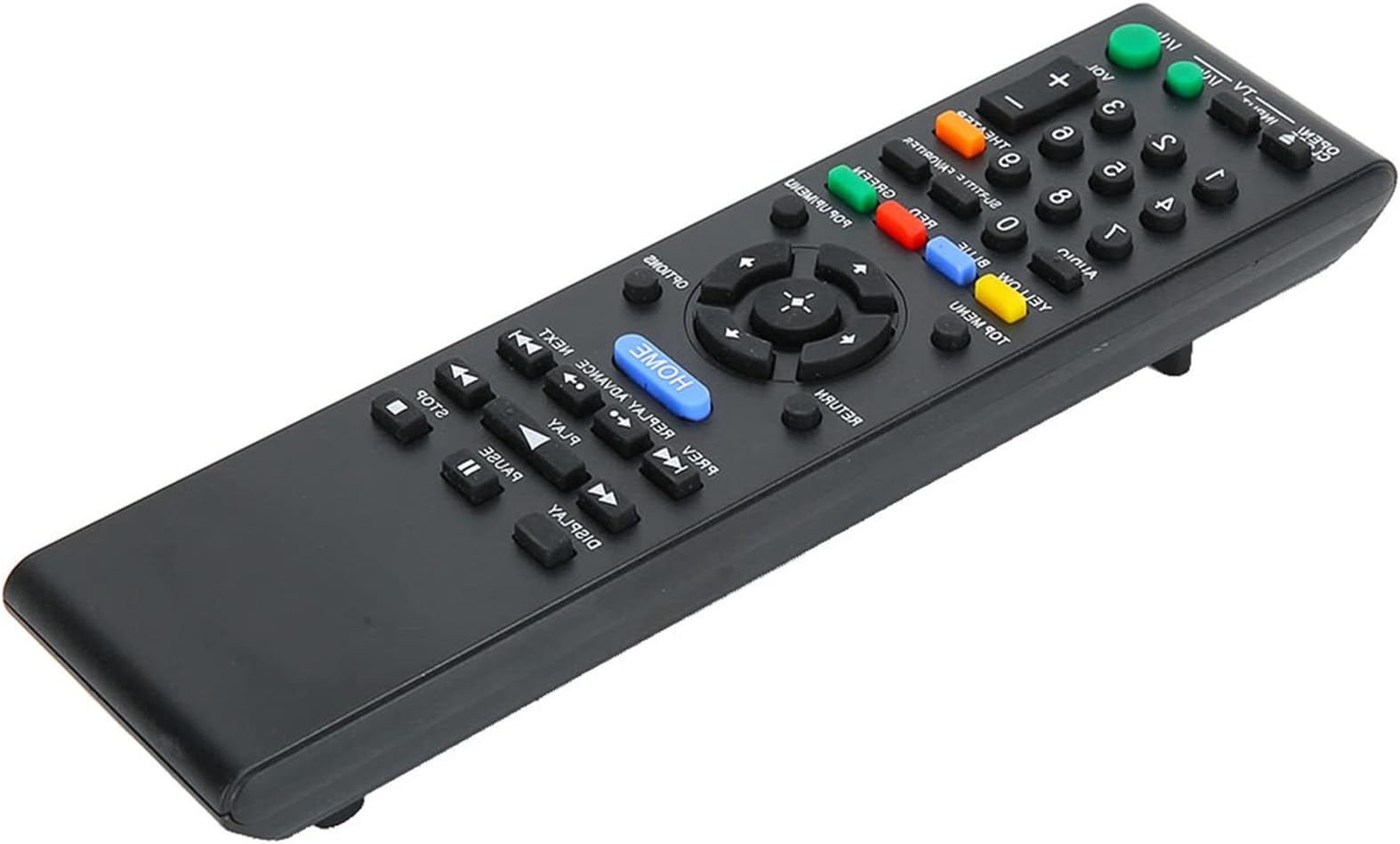 Remote Controllers, Direct Channel Remote Control Durable Cover Almost All Functions Dedicated Menu Navigation Keys for RMT-B104P