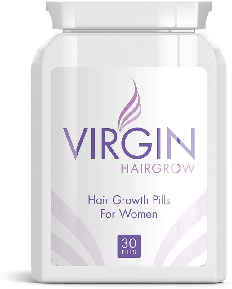 VIRGIN FOR WOMEN HAIR LOSS PILLS TABLET THICKER FULLER HEAD OF HAIR GUARANTEED REGROWTH