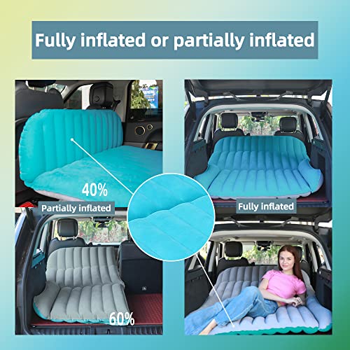 KMZ Camping Luftmatratzen für Zwei Erwachsen SUV aufblasbare Matte leicht wasserfest Automatratze Atmungsaktiv Luftbett Camping Wandern Zelten Reisen Outdoor Aktivitäten - Image 3