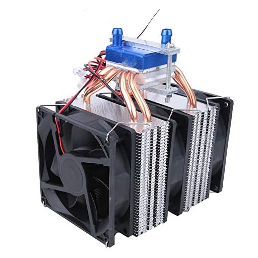 DC 12V Thermoelectric Cooler DIY Water Cooling Semiconductor Water Cycle Cooling Device for Home Car Pet Cooling
