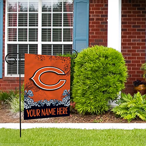 Image of Rico Industries NFL Standard /Primary Personalized 13 inch x 18 inch Double Sided Garden Flag