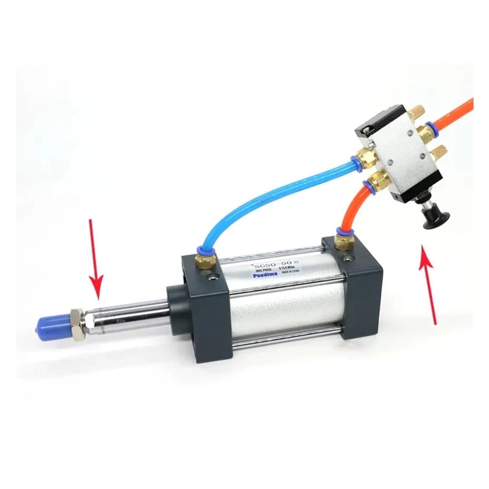 4R210-08 Manuelle Ventil Zwei-Weg Fünf-Position Push-Pull Pneumatische umkehr Schalter(Only 4R210-08)
