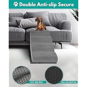   Dog-Stairs-Ramp-4-Tiers-Dog-Stairs-for-Small-Dogs-High-Density-Foam-Dog-Ramp-Extra-Wide-Non-Slip-Pet-Stairs-for-High-Beds-or-Couch-Pet-Steps-for-Older-Dogs-Injured-Dogs-or-Cats