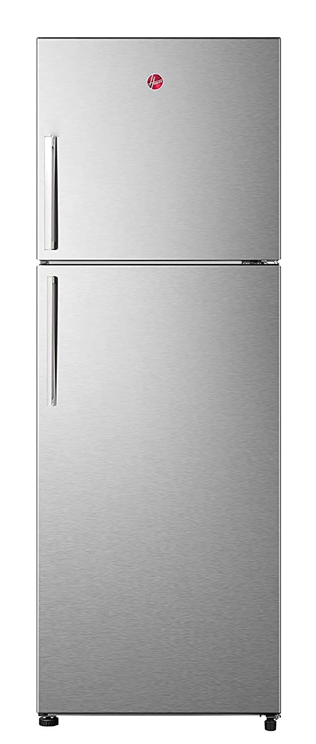 Hoover 420L Double Door Top Mount Refrigerator, Two Doors Fridge & Freezer, Multi Air Flow & Surround Cooling System, Automatic Defrost, HTR-H420-S (Silver)